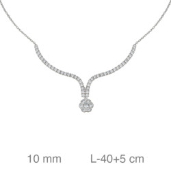 GARGANTILLA PLATA RIVIERE