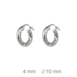 CRIOLLA PLATA GALLONADA 4X10 MM