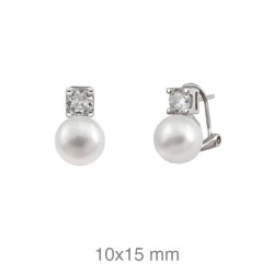 PENDIENTES PLATA TU Y YO ZTAS OMEGA