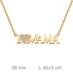 GARGANTILLA PLATA B.ORO+e MAMA CORAZON ZTAS