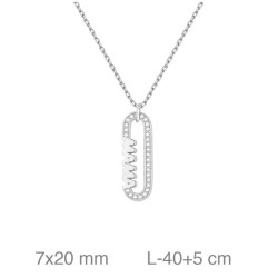 GARGANTILLA PLATA MAMA