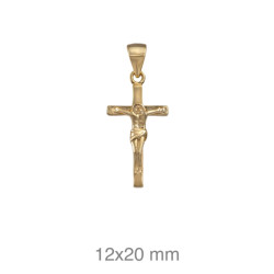 CRUZ PLATA B.ORO+e CRISTO