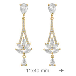 PENDIENTES PLATA B.ORO+e ZTAS PRESION