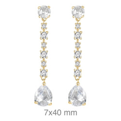 PENDIENTES PLATA B.ORO+e ZTAS PRESION