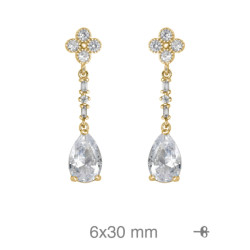 PENDIENTES PLATA B.ORO+e ZTAS PRESION
