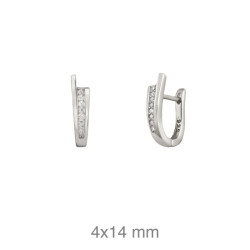 PENDIENTES PLATA CIRCONITAS CATALAN