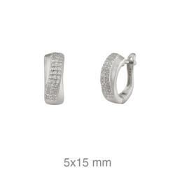 PENDIENTES PLATA CIRCONITAS CATALAN
