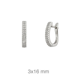 PENDIENTES PLATA CIRCONITAS CATALAN