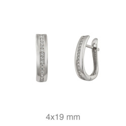 PENDIENTES PLATA CIRCONITAS CATALAN