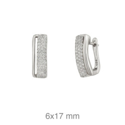 PENDIENTES PLATA CIRCONITAS CATALAN