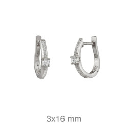 PENDIENTES PLATA CIRCONITAS CATALAN