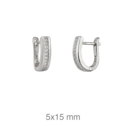 PENDIENTES PLATA CIRCONITAS CATALAN