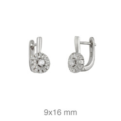 PENDIENTES PLATA CIRCONITAS CATALAN