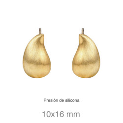 PENDIENTES PLATA B.ORO
