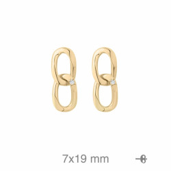 PENDIENTES PLATA B.ORO PRESION