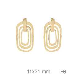 PENDIENTES PLATA B.ORO PRESION