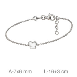 PULSERA PLATA MARIPOSA