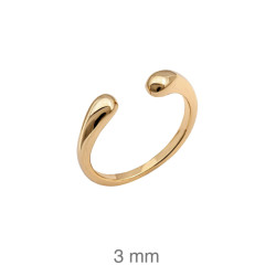 SORTIJA PLATA B.ORO+e ABIERTA