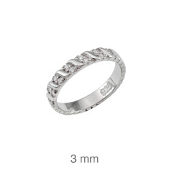 SORTIJA PLATA CIRCONITAS