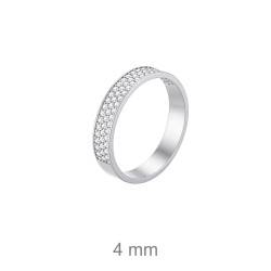 SORTIJA PLATA CIRCONITAS