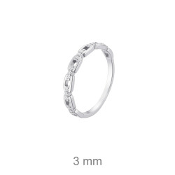 SORTIJA PLATA CIRCONITAS