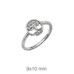 SORTIJA PLATA ARBOL VIDA CIRCONITAS