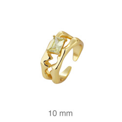 SORTIJA PLATA B.ORO CIRCONITA